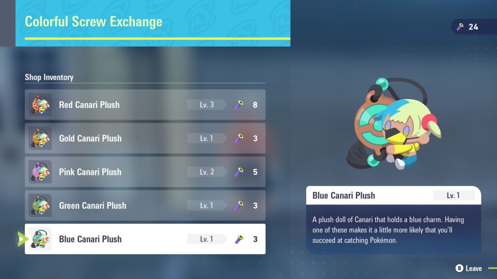 Colorful Screw Exchange Canari Plus Legends Z-A