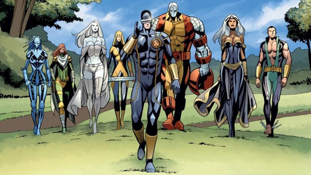 Cyclops leading his X-Men
