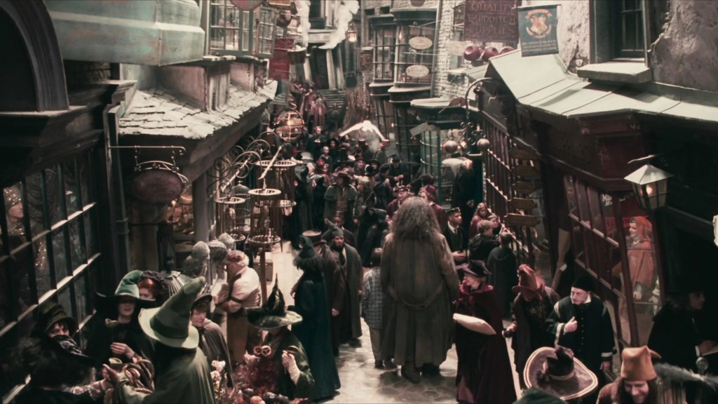 Diagon Alley in Harry Potter and the Sorcerer's Stone