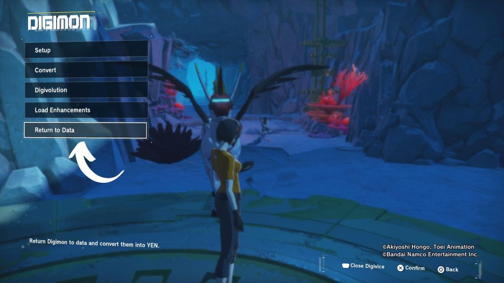 Digimon Story Time Stranger Deleting Digimon