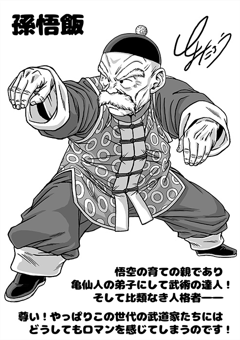 Dragon Ball Grandpa Gohan