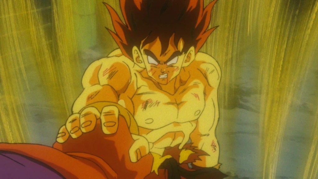 Pseudo Super Saiyan in Dragon Ball