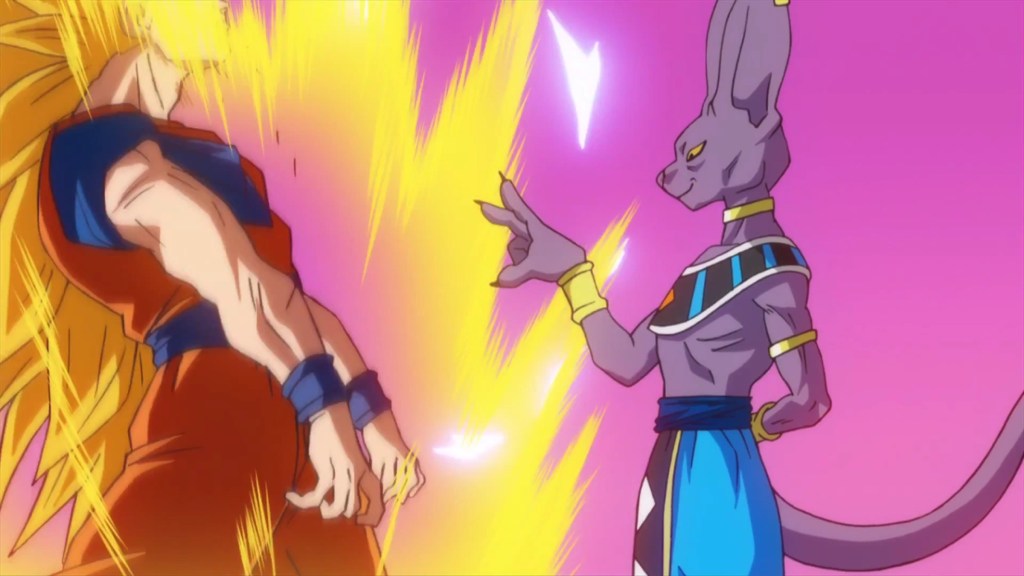 Dragon Ball Super Goku and Beerus