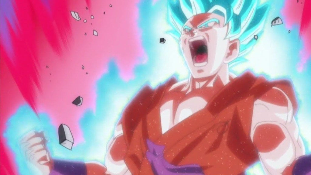 Super Saiyan Blue Kaio-ken in Dragon Ball Super