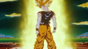 Super Saiyan Goku in Dragon Ball Z