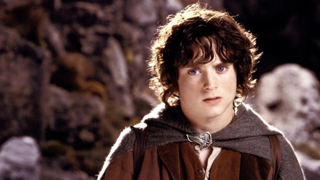 Elijah Wood as Frodo in The Lord of the Rings
