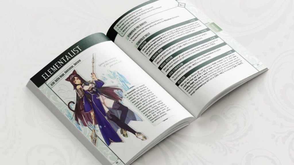 Fabula Ultima Elementalist Class