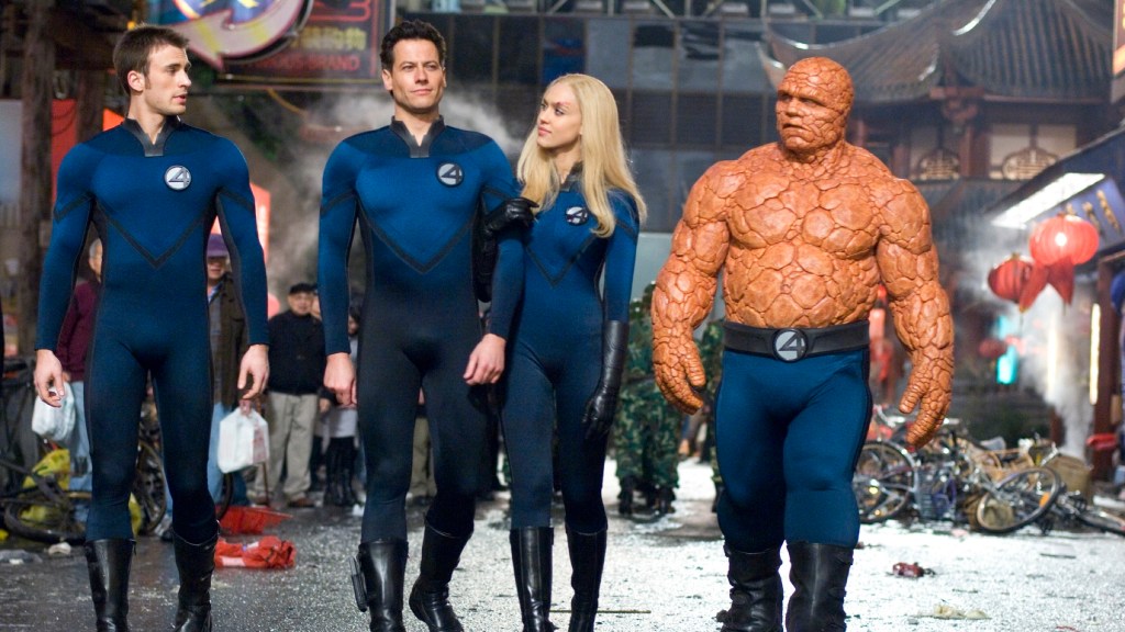 Fantastic Four Rise of Silver Surfer cast