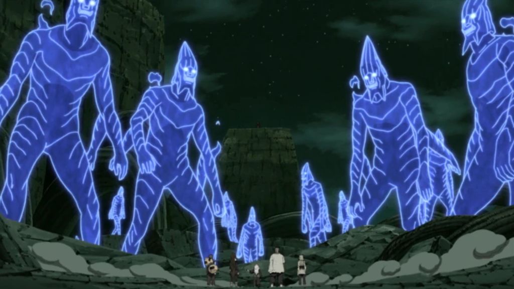 Five Kage vs Madara during final war