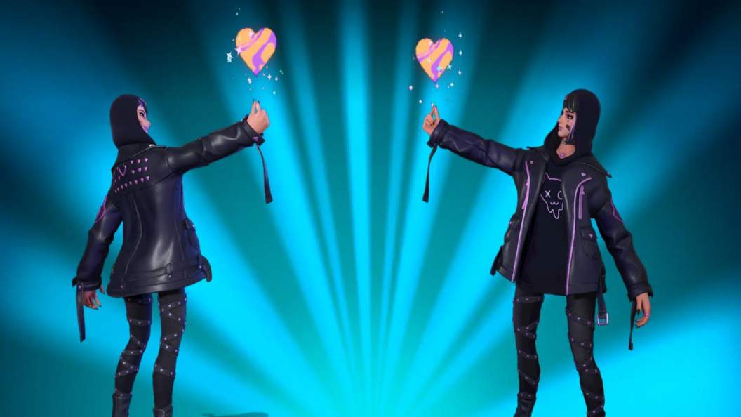 Fortnite Heart Sign Emote