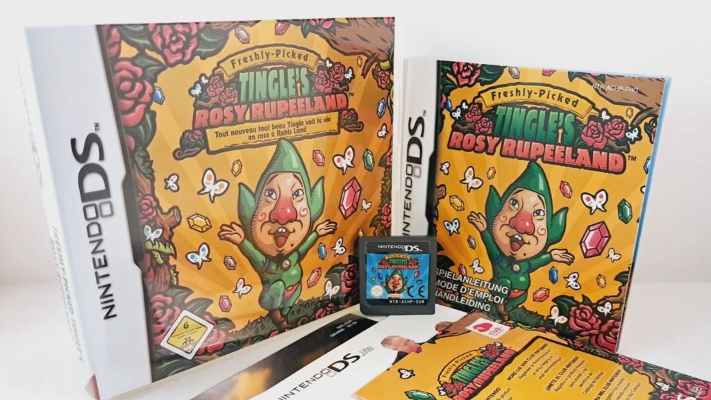 Freshly-Picked Tingle's Rosy Rupeeland Nintendo DS Copy