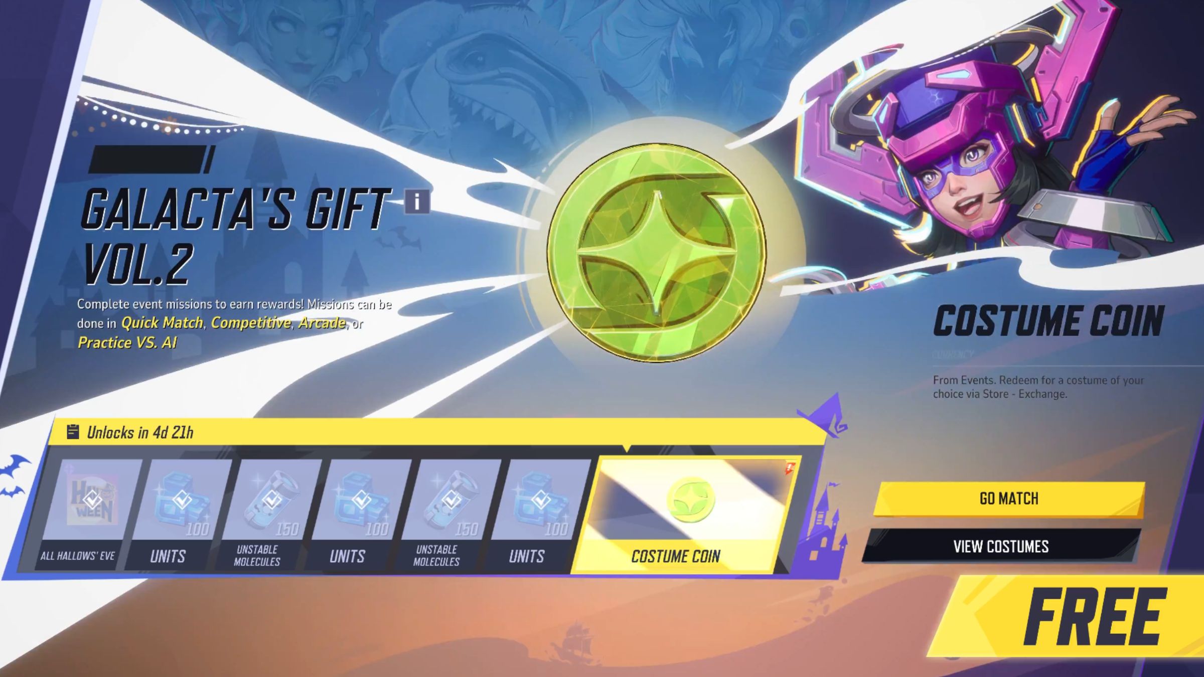 Galacta's Gift Volume 2 Rewards Marvel Rivals