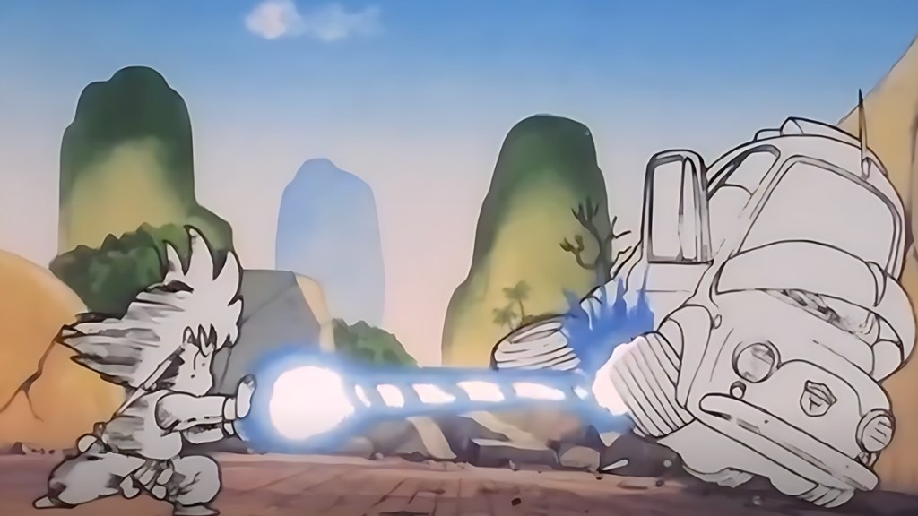 Goku First Kamehameha