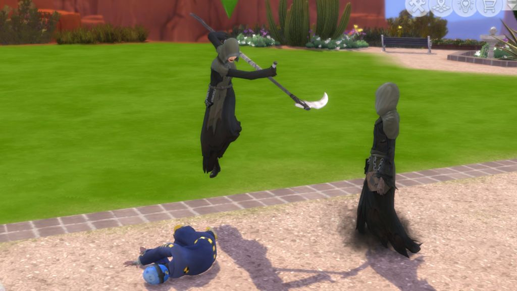 Grim Reaper Training Sims 4