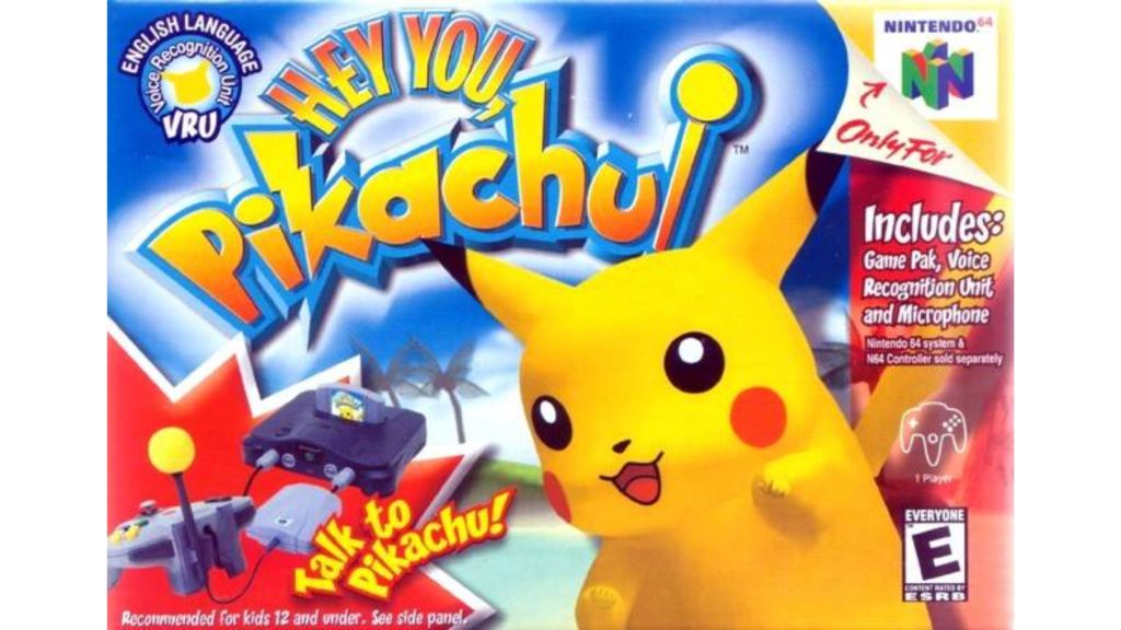 Hey You Pikachu Box Art