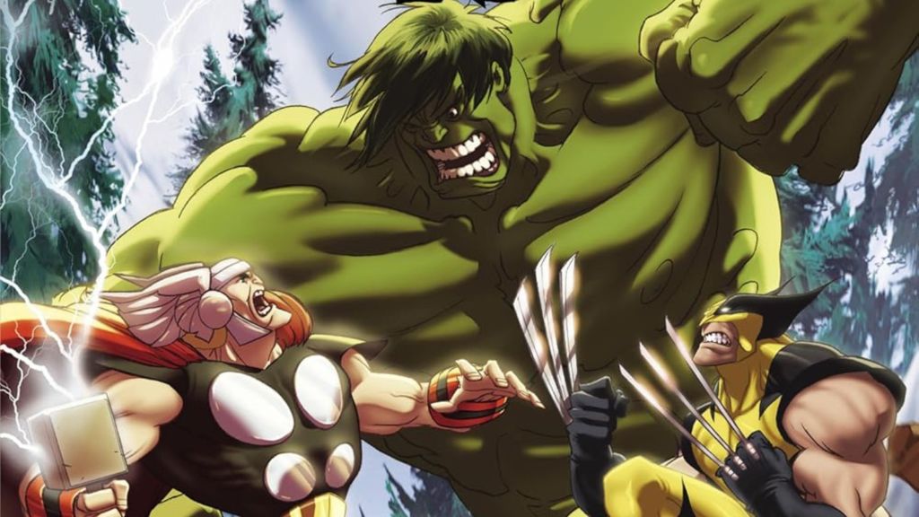 Hulk, Thor and Wolverine in Hulk VS