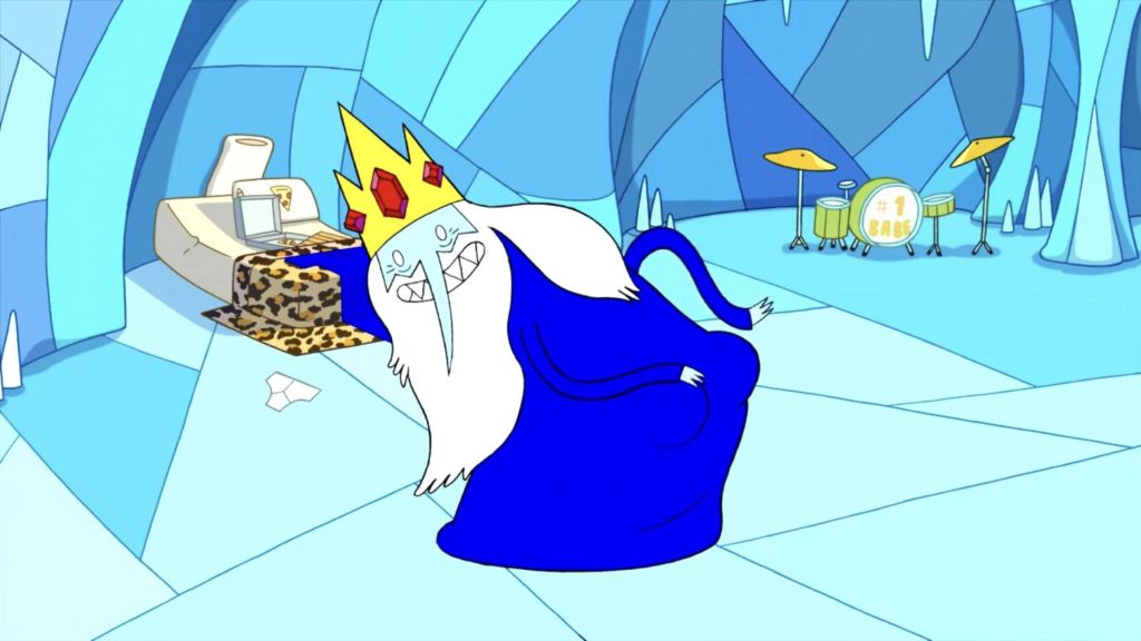 Ice King in Adventure Time