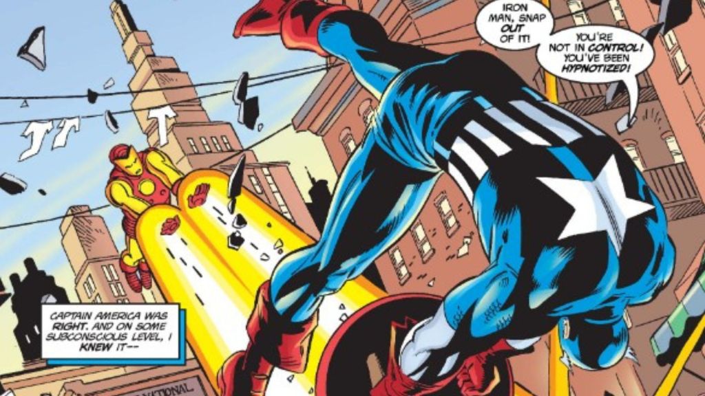 Iron Man in Captain America Sentinel of Liberty