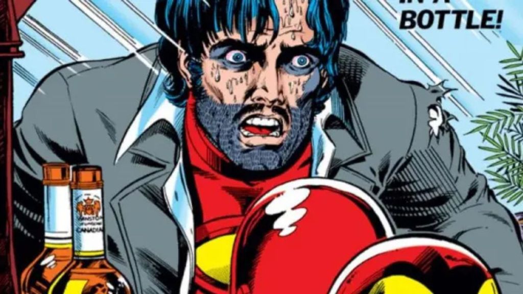 Iron Man in Demon in a Bottle