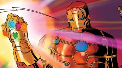 Iron Man with the Infinity Stones