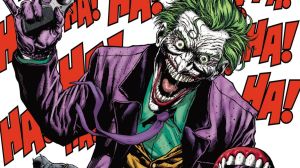 Joker laughing in DC Comics