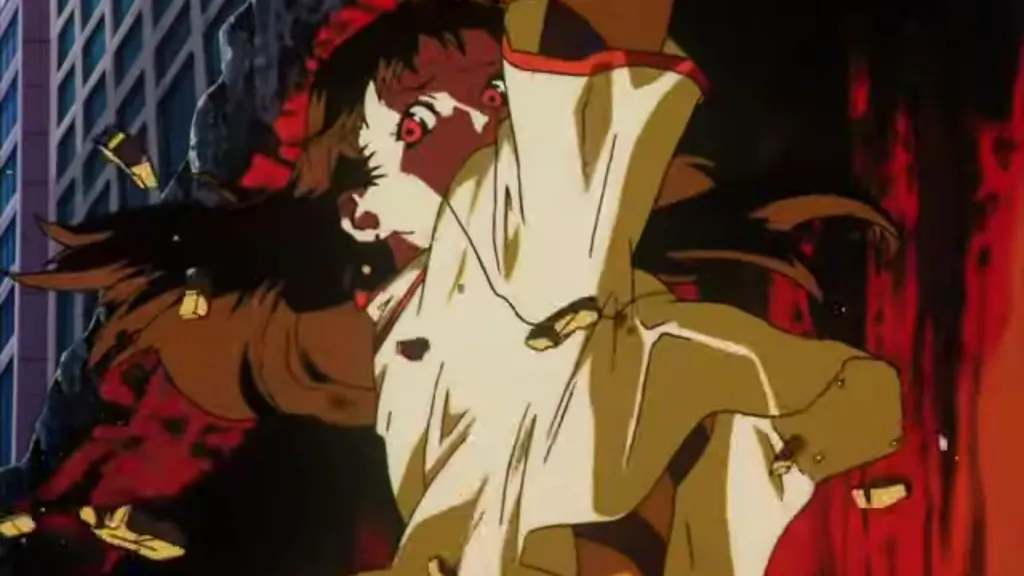 Kite Anime Fall Scene