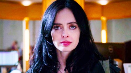 Krysten Ritter at the end of Jessica Jones season 3