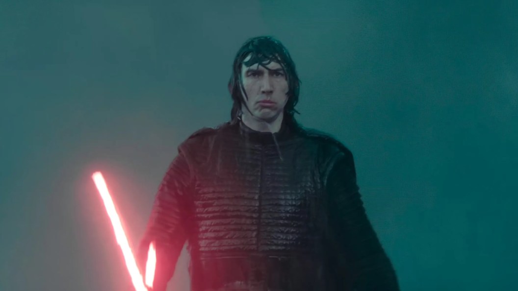 Kylo Ren on Kef Bir in Star Wars The Rise of Skywalker