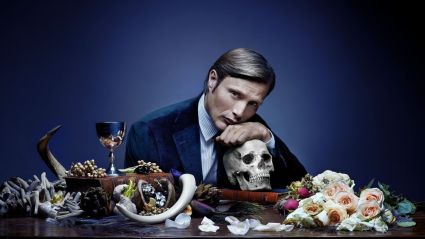 Mads Mikkelsen in the poster for TV show Hannibal
