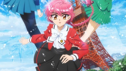 Key art for Magic Knight Rayearth revival anime