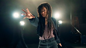 Marie (Jaz Sinclair) using her powers in Gen V Season 2