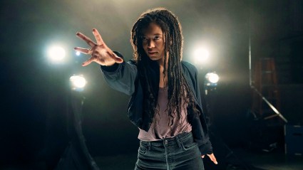 Marie (Jaz Sinclair) using her powers in Gen V Season 2