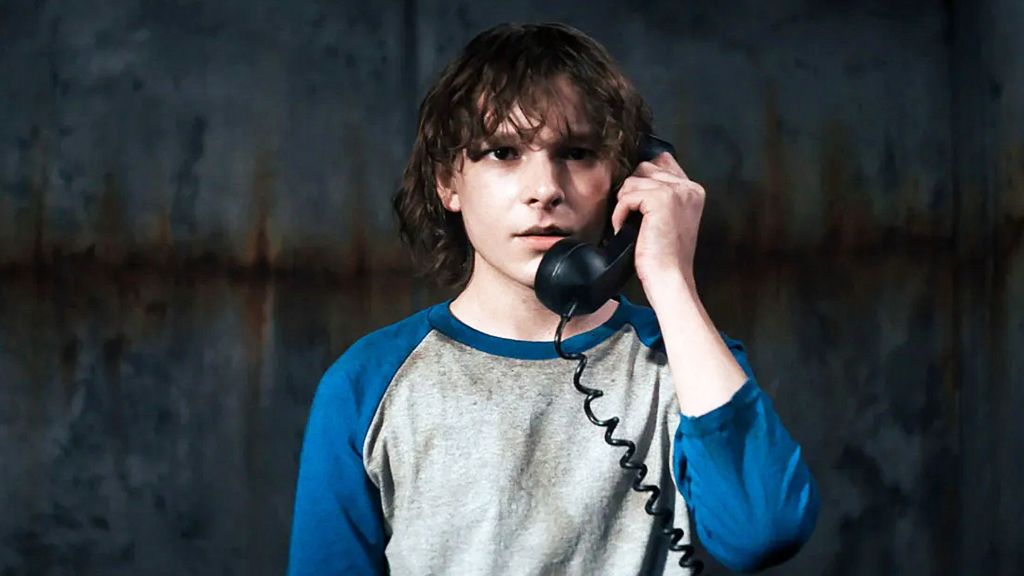 Mason Thames as Finney in The Black Phone