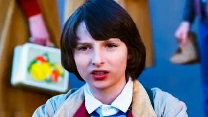 Mike Wheeler looking confused in Stranger Things