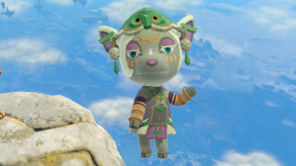 Mineru Legend of Zelda in Animal Crossing New Horizons
