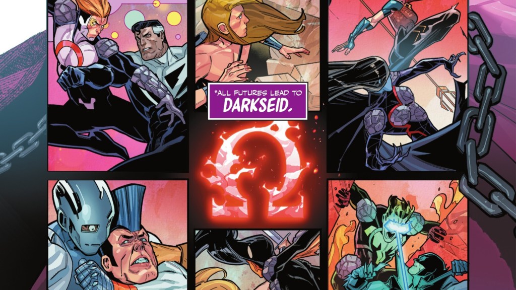 The Darkseid Legion killing characters form across the DC Multiverse