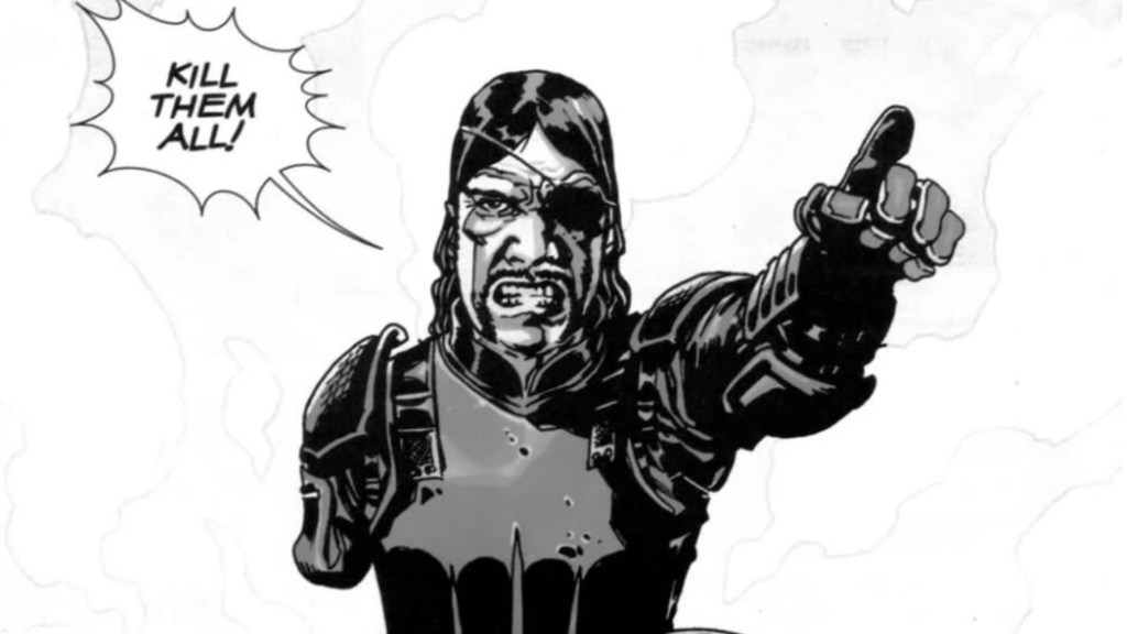 The Governor telling his forces to kill the Grimes group