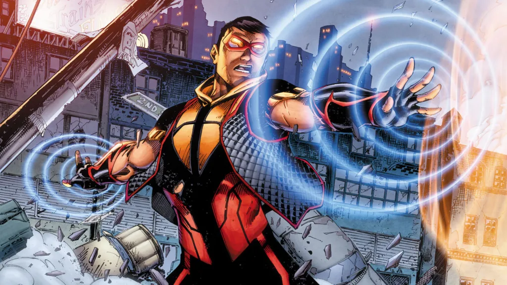 Vibe using his powers