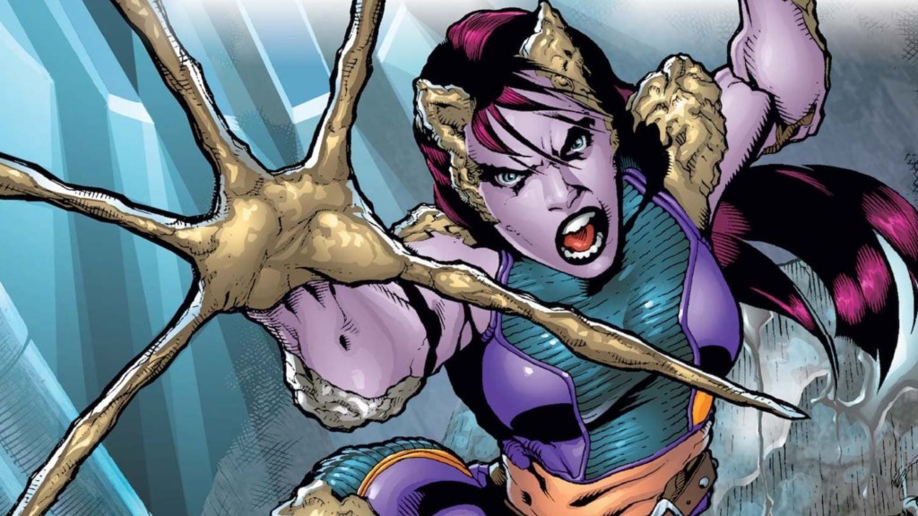 Marrow reaching forward with a bony hand