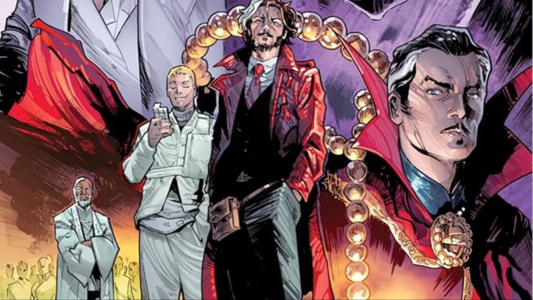 Wyn and Doctor Strange from the comic GODS