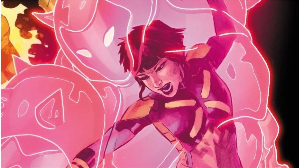 Armor using her energy armor