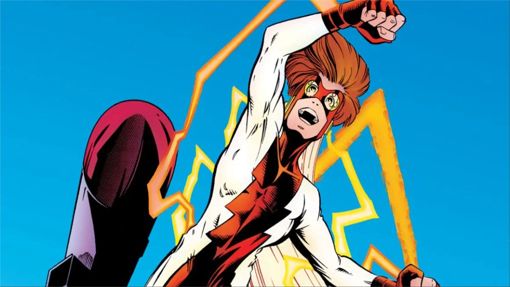 Impulse running with a missile behind him