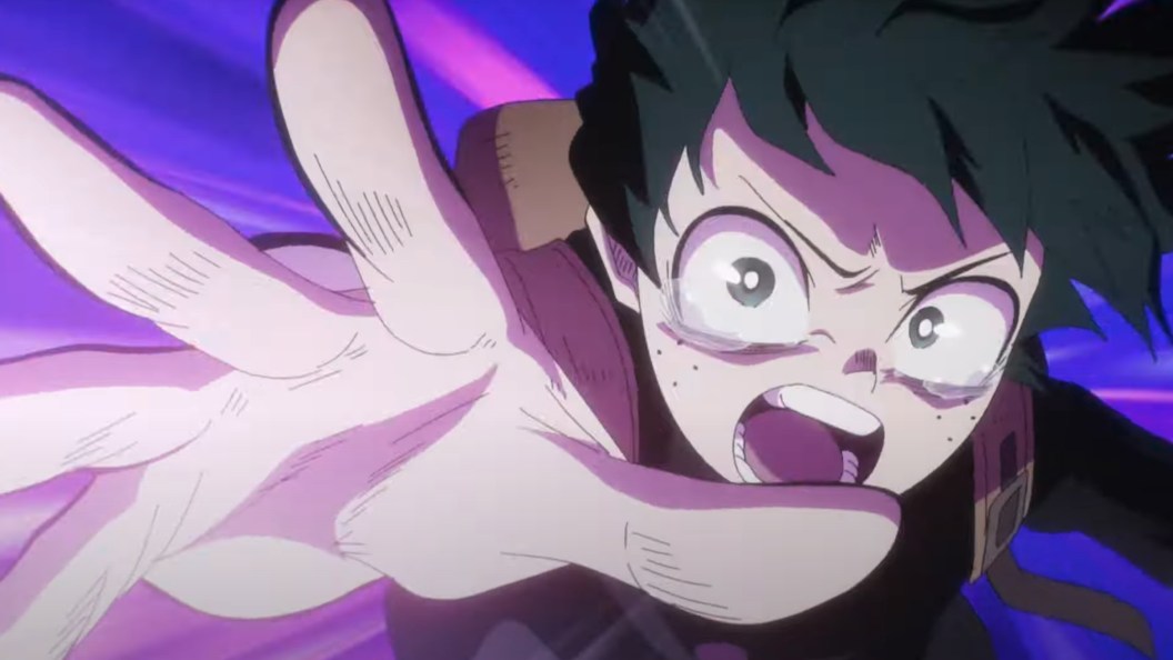 Still from My Hero Academia Final Season opening