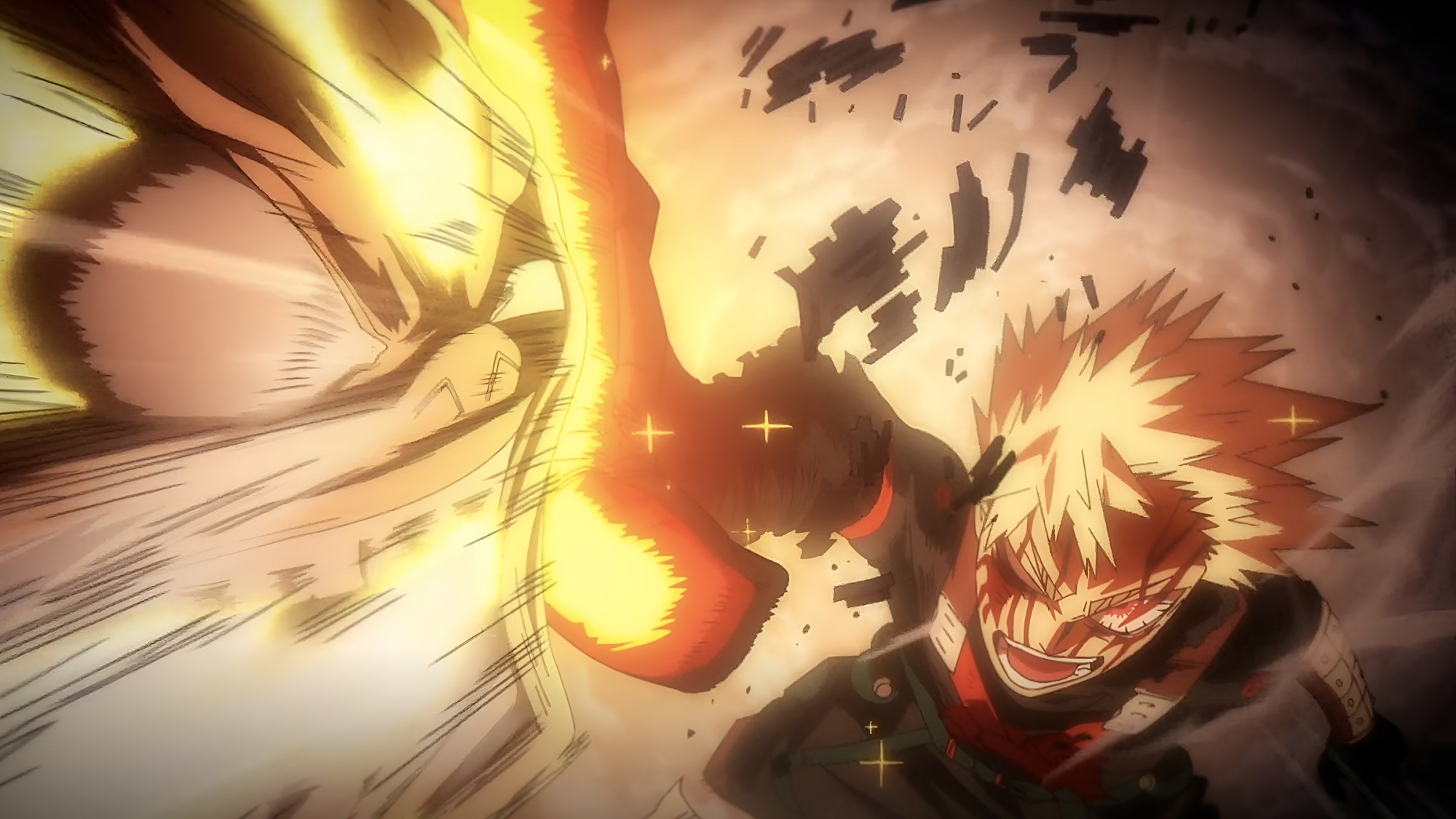 My Hero Academia Animator Goes All Out to Draw Bakugo: 