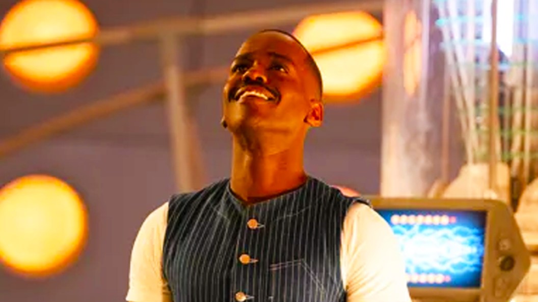 Ncuti Gatwa's Doctor about to regenerate in Doctor Who