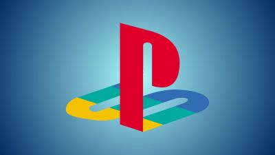 PS2 Logo Blue Gradient