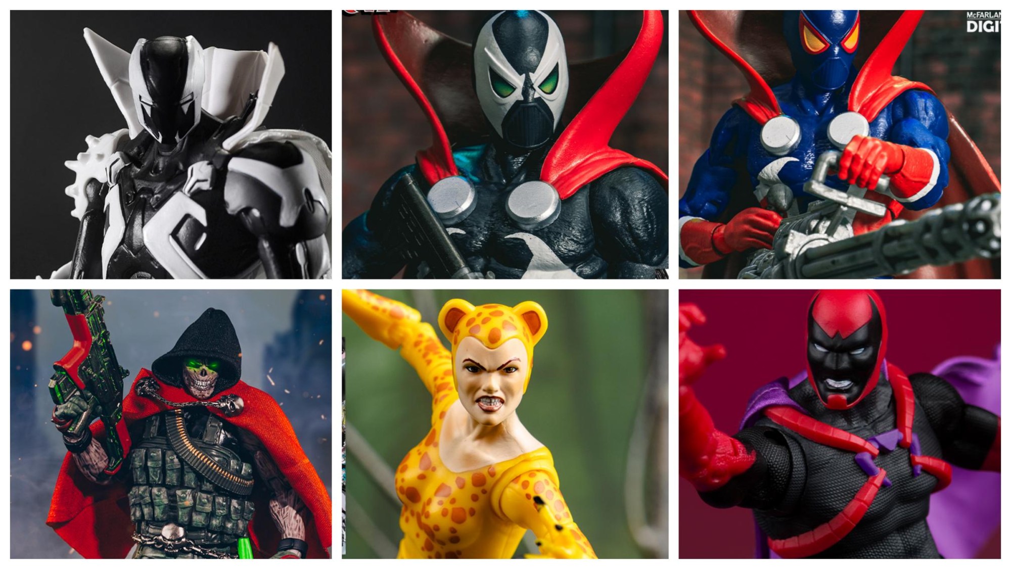 McFarlane Toys Spawn and Page Punchers Exclusives Drop This Week
