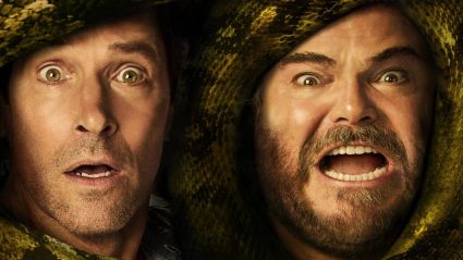Paul Rudd and Jack Black in the poster of 2025 Anaconda