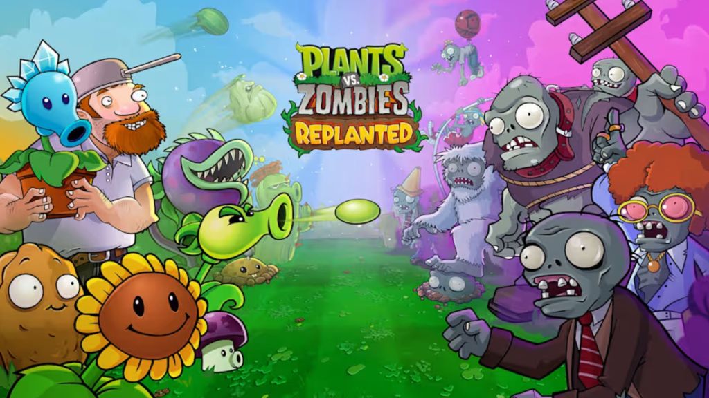 Plants vs. Zombies Replanted Key Art