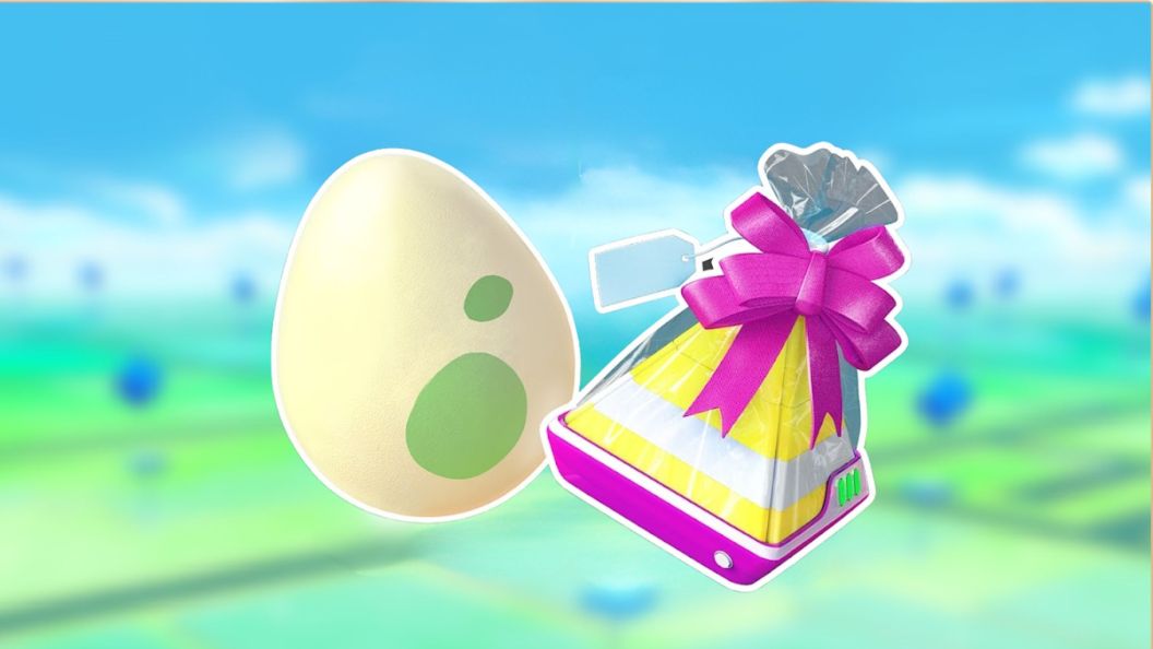 Pokemon Go Egg and Gift on Map
